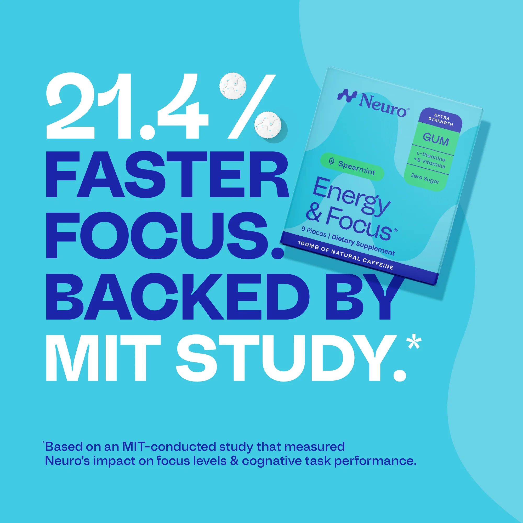 Extra Strength Energy & Focus™ Gum - Image 17