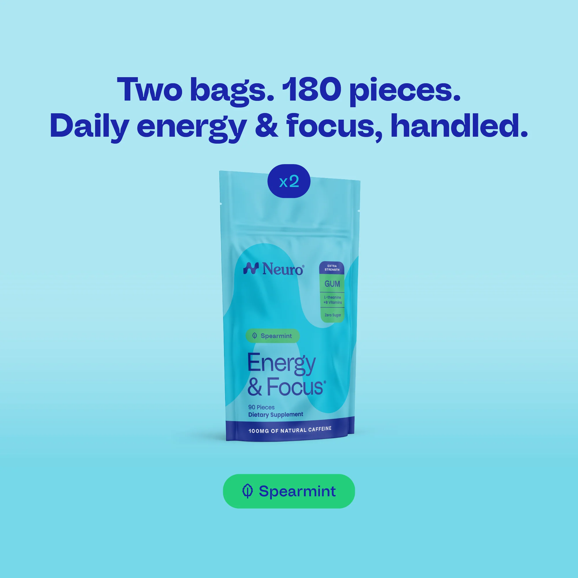 Extra Strength Energy & Focus™ Gum - Image 36