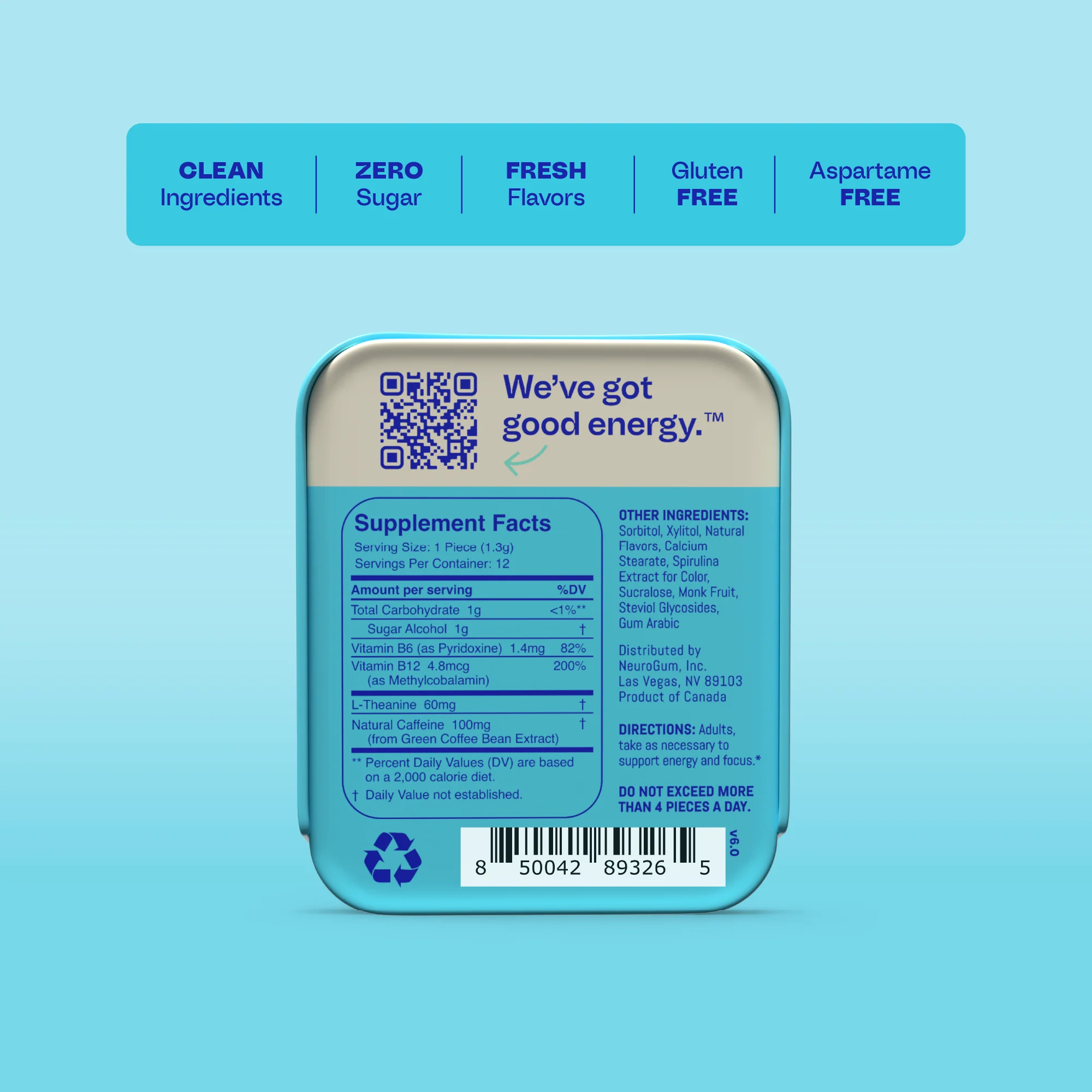 Extra Strength Energy & Focus™ Mints - Image 3